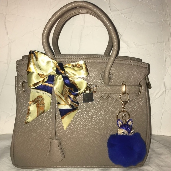 Twilly Handbag Headband Neck Tie Scarf - Picture 5 of 6